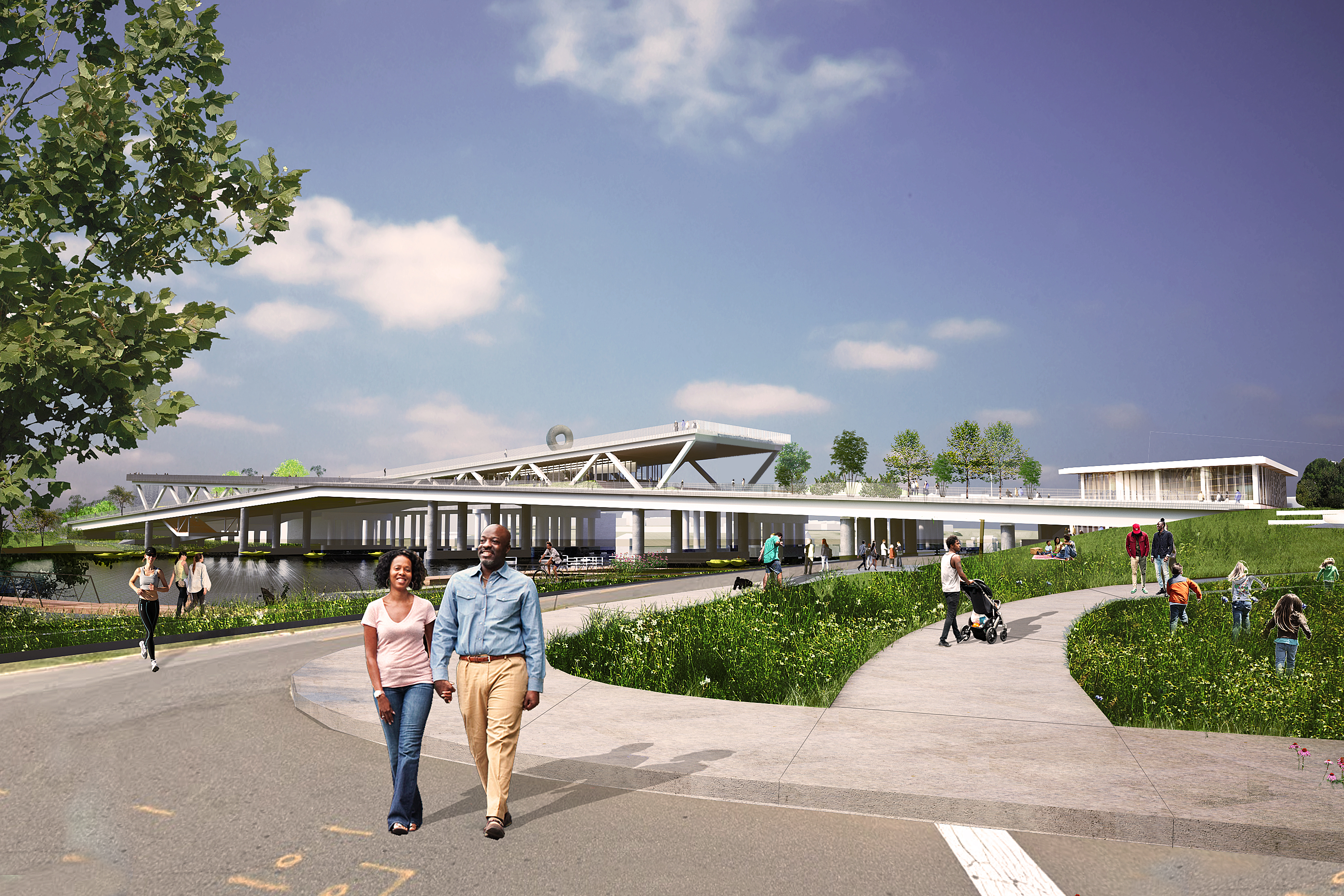 Rendering: 11th Street Bridge Park 