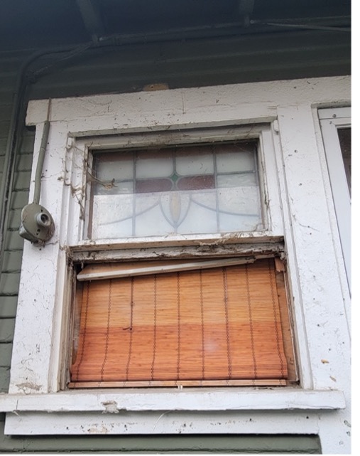 Photo of an open and unsecured window 